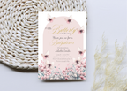 A Little Butterfly Is on the Way Baby Shower Invite | Pink Boho Butterflies | 5×7 Canva Template | Editable Printable Digital Download