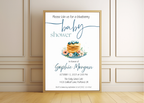 Blueberry Baby Shower Invitation Editable Canva Template Blueberry Pancake Sweet Brunch Invite Printable Digital Download Baby on the Way
