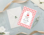 Cherry on Top Birthday Invitation | Editable Canva Template | Sweet Cherry Theme Party Invite | Printable Digital Download for Girls