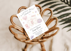 A Little Boo Baby Shower Invitation, Pink Halloween Baby Shower Invitation, Ghost Halloween Girl Baby Shower Invite, Editable Template Pink